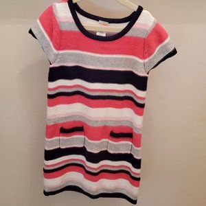 Gymboree stripe girls sweater dress